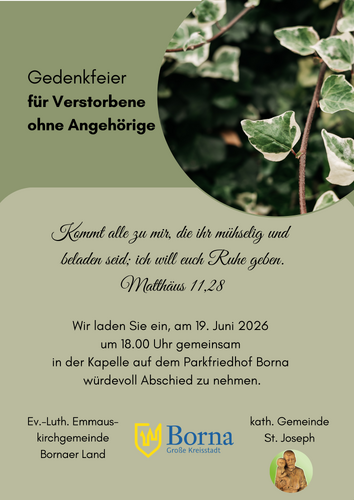 Vorschaubild Gedenkfeier