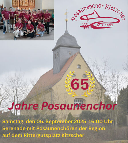 Vorschaubild 65 Jahre Posaunenchor