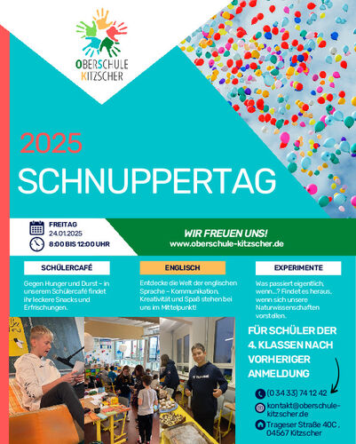 Vorschaubild Schnuppertag 2025