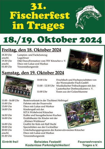 Vorschaubild Fischerfest Trages &ndash; Das Programm
