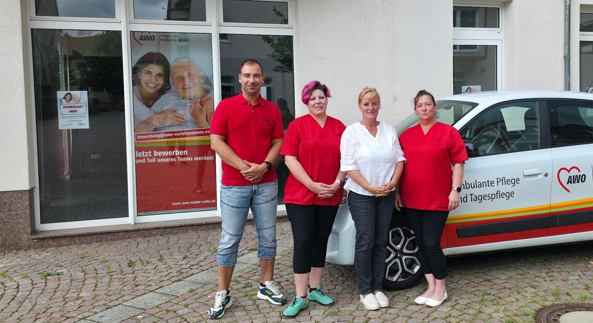 Das Team der Sozialstation in Kitzscher