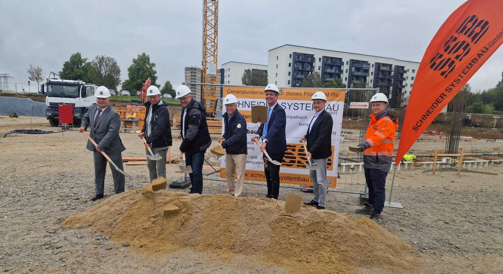Spatenstich f&uuml;r EDEKA &ndash; Markt in Kitzscher