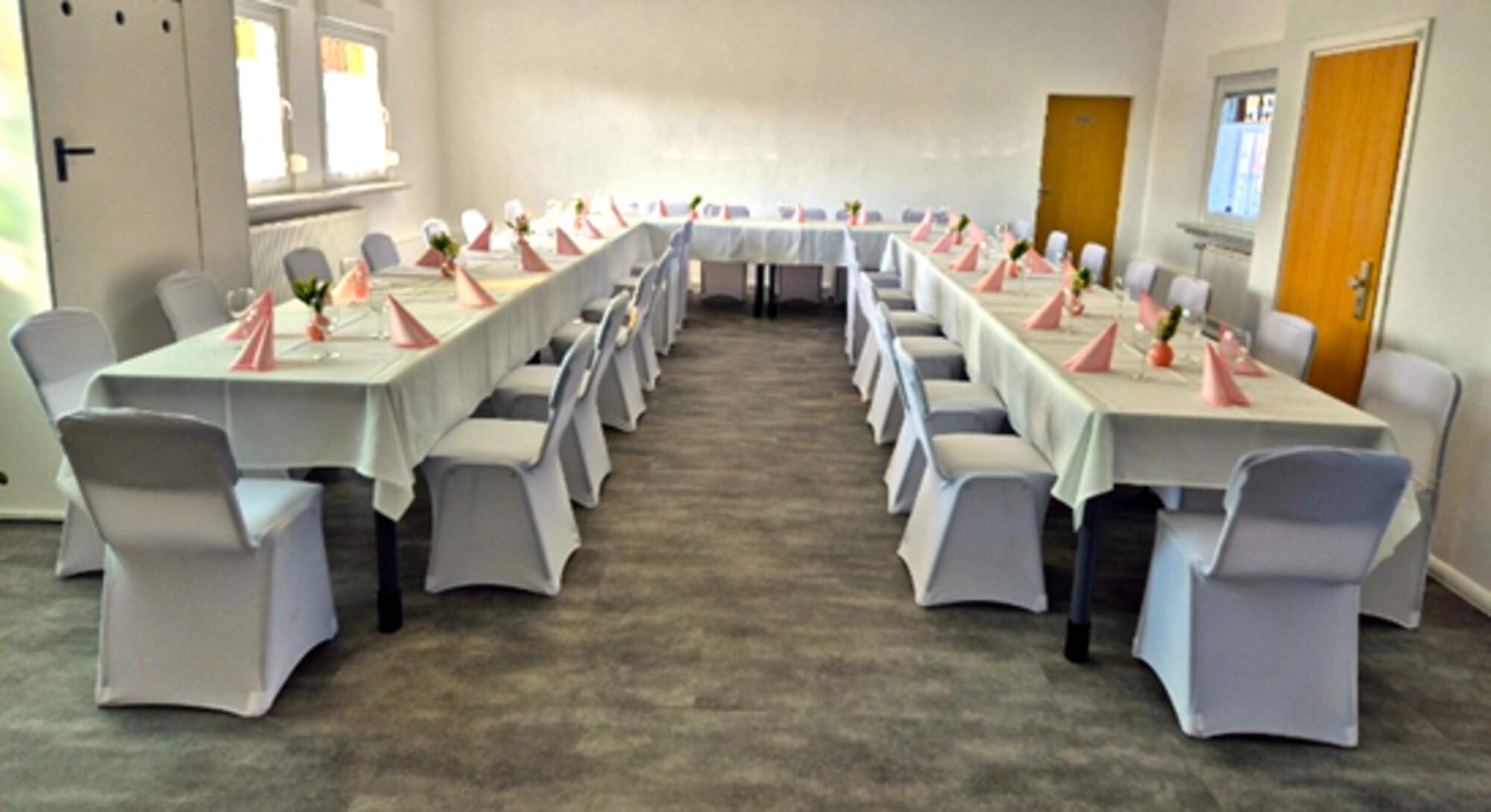 Ein Blick ins sanierte Vereinsheim